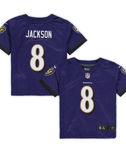 Lamar Jackson Baltimore Ravens Nike Toddler Game Jersey - Purple - Robokeg