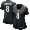 Lamar Jackson Baltimore Ravens Nike Womens Game Event Jersey - Black - Robokeg