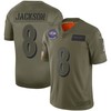 Lamar Jackson Baltimore Ravens Nike Youth 2019 Salute To Service Game Jersey - Olive - Robokeg