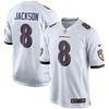 Lamar Jackson Baltimore Ravens Player Game Jersey - White Nfl - Robokeg