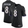 Lamar Jackson Baltimore Ravens Speed Machine Limited Jersey Black Nfl - Robokeg