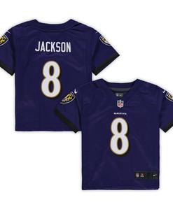 Lamar Jackson Baltimore Ravens Toddler Game Jersey - Purple Nfl - Robokeg