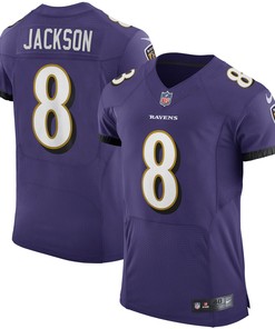 Lamar Jackson Baltimore Ravens Vapor Elite Player Jersey Purple Nfl - Robokeg