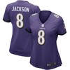 Lamar Jackson Baltimore Ravens Womens Game Player Jersey Purple Nfl - Robokeg