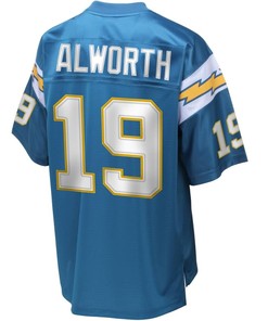 Lance Alworth Los Angeles Chargers Nfl Pro Line Retired Player Jersey - Powder Blue - Robokeg