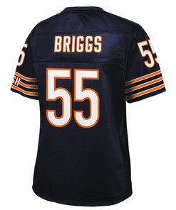 Lance Briggs Chicago Bears Nfl Pro Line Womens Retired Player Jersey - Navy - Robokeg