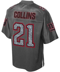 Landon Collins New York Giants Nfl Pro Line Fashion Static Jersey - Gray - Robokeg