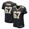 Landon Young New Orleans Saints Womens Game Jersey - Black Nfl - Robokeg