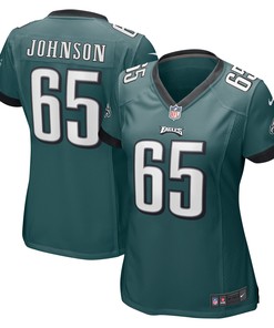 Lane Johnson Philadelphia Eagles Womens Game Jersey - Midnight Green Nfl - Robokeg