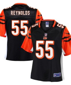 Laroy Reynolds Cincinnati Bengals Nfl Pro Line Womens Team Color Player Jersey - Black - Robokeg
