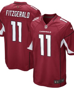 Larry Fitzgerald Arizona Cardinals Game Jersey - Cardinal Nfl - Robokeg
