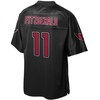 Larry Fitzgerald Arizona Cardinals Nfl Pro Line Reverse Fashion Jersey - Black - Robokeg