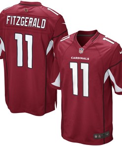 Larry Fitzgerald Arizona Cardinals Nike Youth Team Color Game Jersey - Cardinal - Robokeg