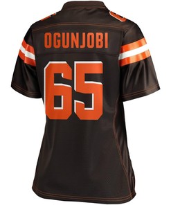 Larry Ogunjobi Cleveland Browns Nfl Pro Line Womens Player Jersey - Brown - Robokeg