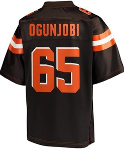 Larry Ogunjobi Cleveland Browns Nfl Pro Line Youth Player Jersey - Brown - Robokeg