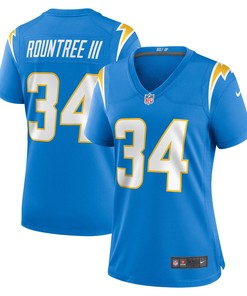 Larry Rountree Iii Los Angeles Chargers Womens Player Game Jersey - Powder Blue Nfl - Robokeg