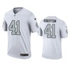 Las Vegas Raiders Amik Robertson White Color Rush Legend Jersey - Robokeg