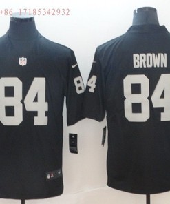 Las Vegas Raiders Antonio Brown #84 Nfl Black Jersey Jersey - Robokeg