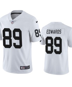 Las Vegas Raiders Bryan Edwards White Vapor Limited Jersey - Robokeg
