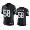 Las Vegas Raiders Cory Littleton Black Vapor Untouchable Limited Jersey - Robokeg