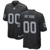 Las Vegas Raiders Custom Game Jersey - Black Custom Jerseys Nfl - Robokeg