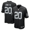 Las Vegas Raiders Damon Arnette Black 2020 Nfl Draft First Round Pick Game Jersey - Robokeg