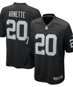 Las Vegas Raiders Damon Arnette Black 2020 Nfl Draft First Round Pick Game Jersey - Robokeg