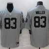 Las Vegas Raiders Darren Waller #83 Nfl 2020 Grey Jersey - Robokeg
