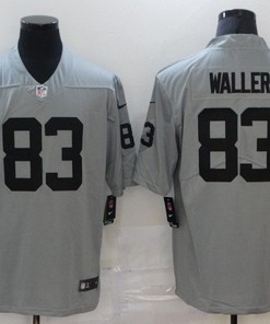 Las Vegas Raiders Darren Waller #83 Nfl 2020 Grey Jersey - Robokeg