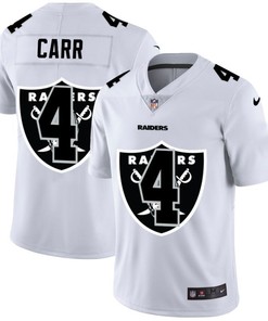 Las Vegas Raiders Derek Carr #4 Nfl 2020 White Jersey - Robokeg