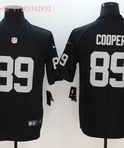 Las Vegas Raiders Earl Cooper #89 Nfl Black Jersey - Robokeg