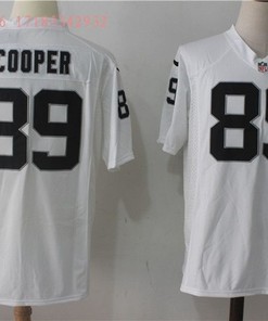 Las Vegas Raiders Earl Cooper #89 Nfl White Jersey Jersey - Robokeg