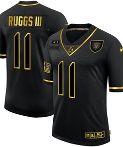 Las Vegas Raiders Henry Ruggs Iii #11 Nfl 2020 Black Jersey - Robokeg