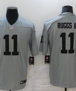 Las Vegas Raiders Henry Ruggs Iii #11 Nfl Grey Jersey Jersey - Robokeg
