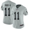 Las Vegas Raiders Henry Ruggs Iii #11 Nfl Grey Womens Jersey Jersey - Robokeg