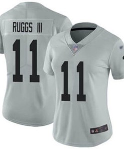 Las Vegas Raiders Henry Ruggs Iii #11 Nfl Grey Womens Jersey Jersey - Robokeg