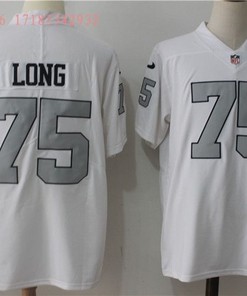 Las Vegas Raiders Howie Long #75 Nfl White Jersey Jersey - Robokeg