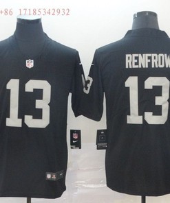 Las Vegas Raiders Hunter Renfrow #13 Nfl Black Jersey Jersey - Robokeg
