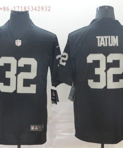 Las Vegas Raiders Jack Tatum #32 Nfl Black Jersey Jersey - Robokeg