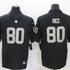 Las Vegas Raiders Jerry Rice #80 Nfl Black Jersey Jersey - Robokeg