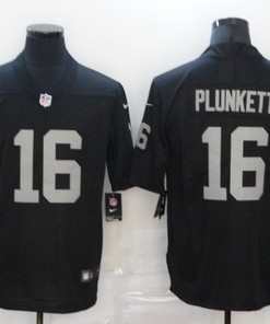 Las Vegas Raiders Jim Plunkett #16 Nfl Black Jersey Jersey - Robokeg