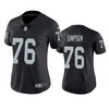 Las Vegas Raiders John Simpson Black Vapor Untouchable Limited Jersey - Robokeg