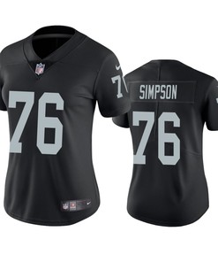 Las Vegas Raiders John Simpson Black Vapor Untouchable Limited Jersey - Robokeg