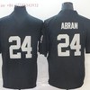Las Vegas Raiders Johnathan Abram #24 Nfl Black Jersey Jersey - Robokeg
