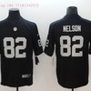 Las Vegas Raiders Jordy Nelson #82 Nfl Black Jersey Jersey - Robokeg