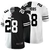 Las Vegas Raiders Josh Jacobs #28 Nfl 2020 Black And White Jersey - Robokeg
