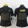Las Vegas Raiders Josh Jacobs #28 Nfl 2020 Black Womens Jersey - Robokeg
