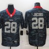 Las Vegas Raiders Josh Jacobs #28 Nfl 2020 Camo Black Jersey - Robokeg