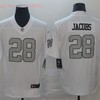 Las Vegas Raiders Josh Jacobs #28 Nfl White Jersey Jersey - Robokeg