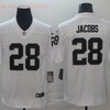 Las Vegas Raiders Josh Jacobs #28 Nfl White Jersey Jersey - Robokeg